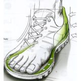 Meindl Halbschuh Orlando GTX Outdoorschuh Herausnehmbare Innensohle, Stoßdämpfend