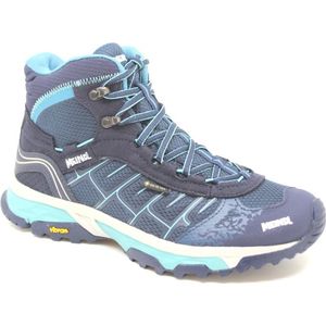 Meindl, FINALE LADY MID GTX, 4702-49, Blauwe halfhoge wandelschoenen