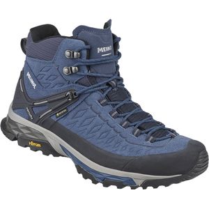 Meindl - Heren Wandelschoenen - Top Trail Mid GTX - Blauw - Suède Leer en Mesh