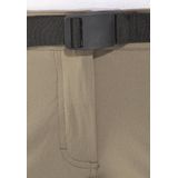 Dames - Wandelbroek - Bruingrijs - 90% Polyamide, 10% Elastaan - Slim Fit