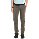 Dames - Wandelbroek - Bruingrijs - 90% Polyamide, 10% Elastaan - Slim Fit