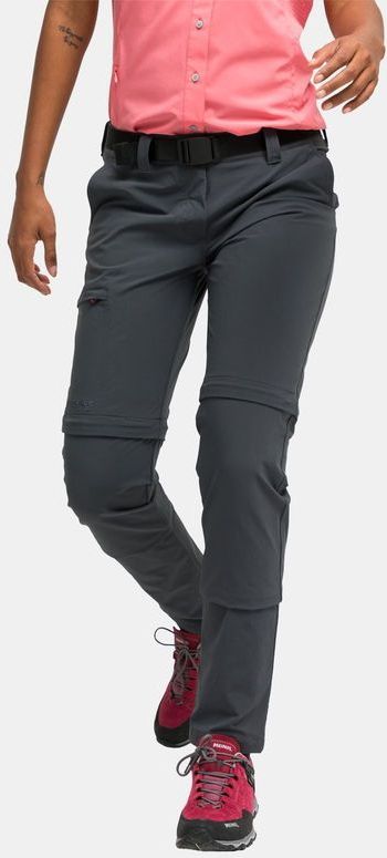 Maier Sports - Inara - Wandelbroek - Zwart - Zipp-Off - Slim Fit