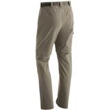 Maier Sports - Torid Slim Zip Broek - Grijs - 4-Way Stretch - Ademend
