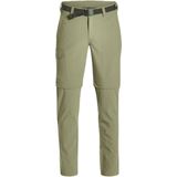 Maier Sports - Torid Slim Zip Broek - Grijs - 4-Way Stretch - Ademend