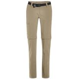 Maier Sports - Inara Slim Zip Broek - Wandelbroek - Donkergrijs - 4-way Stretch