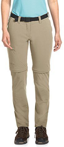 Maier Sports - Inara Slim Zip Broek - Wandelbroek - Donkergrijs - 4-way Stretch