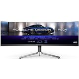 AOC Porsche PD49 - DQHD QD-OLED Ultrawide Gaming Monitor - KVM-Switch - USB-C 90w - 240hz - 49 inch