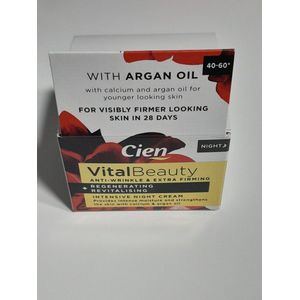 Cien Vital Beauty nachtcrème Anti-Wrinkle & Extra Firming 50 ml.