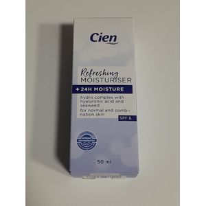 Cien hydraterende gezichtscrème voor een normale en gecombineerde huid 50 ml.