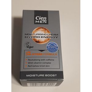 Cien men Gezichtscrème Hydro Energy 50 ml.
