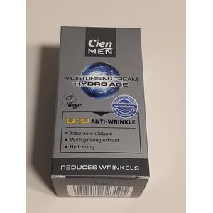 Cien men Q10 Gezichtscrème Hydro Age 50 ml.