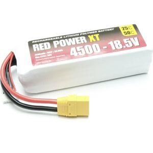 Red Power LiPo accupack 18.5 V 4500 mAh 25 C Softcase XT90