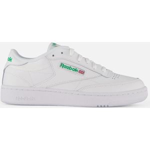 Reebok CLUB C 85 heren Sneakers Low top, INT-WHITE/GREEN, 46 EU