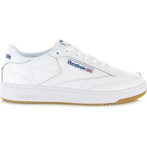 Reebok CLUB C 85 heren Sneaker Low top, INT-WHITE/ROYAL-GUM, 46 EU