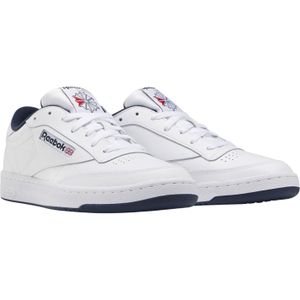 Reebok CLUB C 85 heren Sneaker Low top, INT-WHITE/NAVY, 42.5 EU