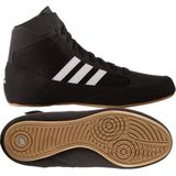 Adidas - Havoc (HVC) II - Worstelschoen - Zwart - Synthetisch - Klittenbandsluiting