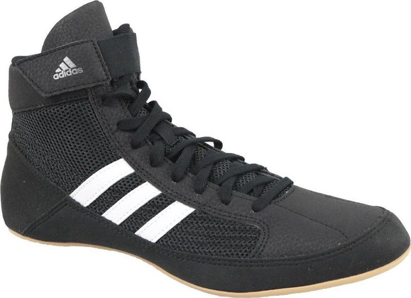 Adidas - Havoc (HVC) II - Worstelschoen - Zwart - Synthetisch - Klittenbandsluiting