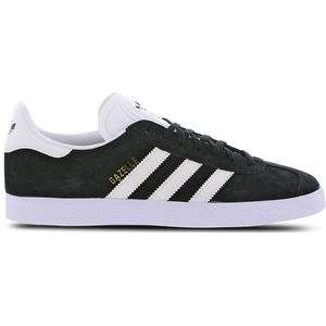 Adidas Gazelle S76688 Sneakers voor heren, Zwart Cblack White Goldmt, 43.5 EU