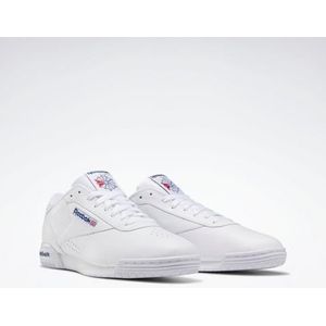 Reebok Exofit LO Clean Logo Int sneakers voor heren, INT-WHITE/ROYAL BLAUW/ROYAL BLAUW, 45.5 EU