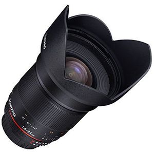 Samyang 24mm F1.4 ED AS IF UMC SLR groothoeklens, zwart - lenzen en filter (SLR, 13/12, grootobjectief, 0,25 m, Sony E, 2,4 cm)