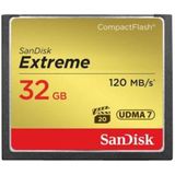Sandisk CompactFlash Extreme 32GB 120MB/s 85MB/s