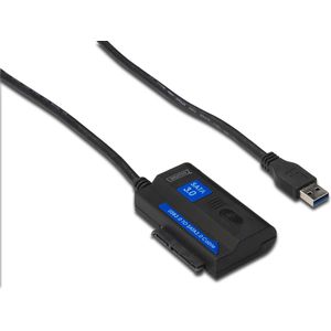 Digitus HDD/ SSD Adapter [1x USB 3.2 Gen 1 stekker A (USB 3.0) - 1x SATA-combi-bus 15+7-polig] DA-70326