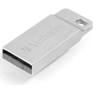 Verbatim Uitvoerend (64 GB, USB-A), USB-stick, Zilver