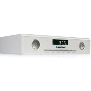 Blaupunkt KRB 20 WH Keukenradio met Bluetooth en geïntegreerde standaard, wit