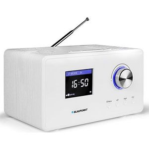 Blaupunkt Internet Radio IR met kleurenlcd-display 2,4"", wekken met radio of alarmtoon Internet Radio 25 wit