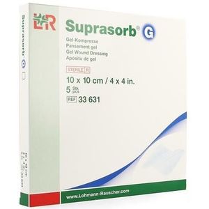 Suprasorb® G Gelkompres - Hydrogel - Zacht en Pijnstillend - Hoog Draagcomfort