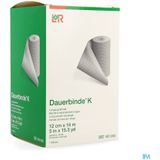 Dauerbinde K - Elastische Zwachtel - Wit - Katoen/Polyamide/Elastaan/Viscose - 14m x 12cm