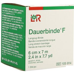 Dauerbinde F 6cmx7m 1 stuks
