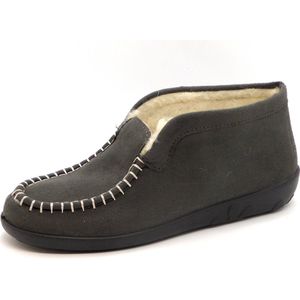 Rohde - 2236-82 Pantoffel - Donkergrijs - Textiel