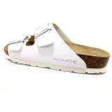 Rohde - Alba - Slipper - Wit - Synthetisch - Rubber Zool