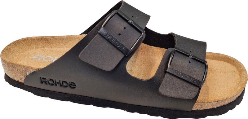 Rohde 5920 90 Heren Slipper - Zwart