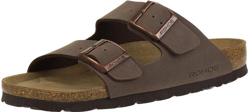 Rohde - Alba - Slipper - Mocca - 100% Synthetisch - 100% Rubber