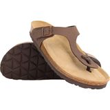 Rohde - Alba - Slipper - Mocca - Synthetisch - Verstelbare Gespsluiting