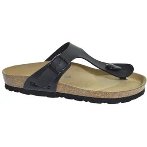 Rohde - 5628 - Teenslippers - Zwart - Kunststof