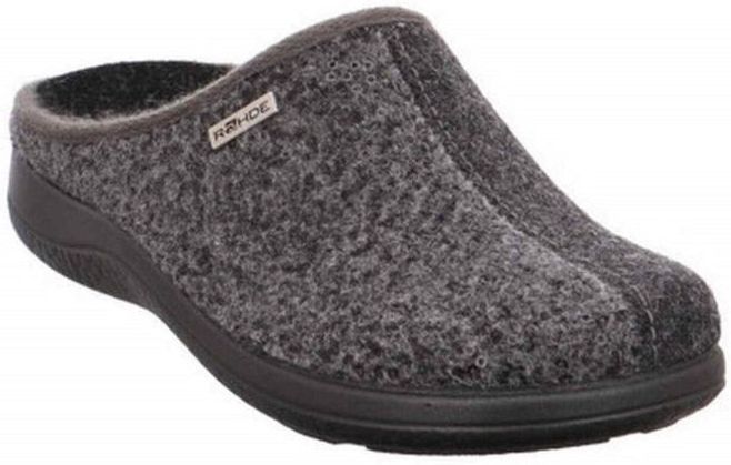 Rohde 6550 pantoffels dames, grootte:39, kleur:Grijs