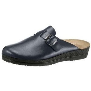 Rohde - Klompen - Leer - Zwart - Sleehak 3,5 cm
