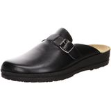 Rohde - Muiltjes - Zwart - Echt Leer - Flexibele Buitensole