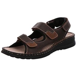 Rohde - 5888 - Sandalen - Donker Bruin - Leer