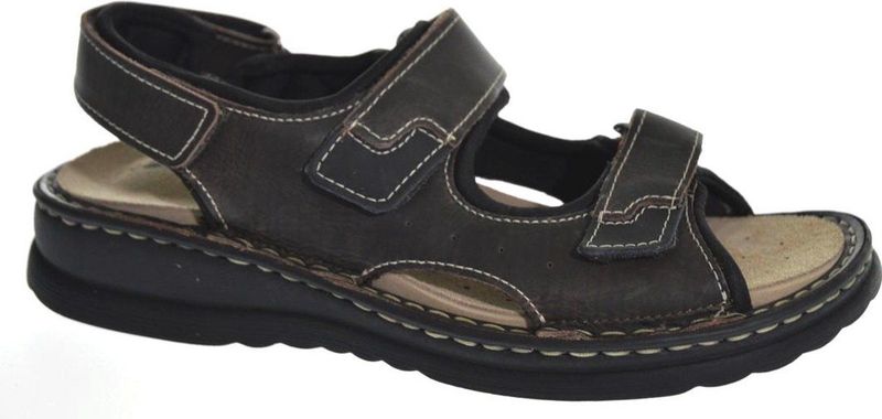 Rohde - 5888 - Sandalen - Donker Bruin - Leer