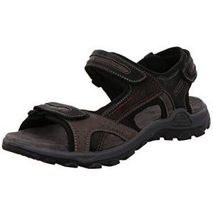 Rohde 5945 sandalen heren, grootte:45, kleur:Zwart