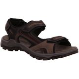 Rohde - Sandaal - Zwart - Leer en Nubuck - Verstelbaar met Klittenband