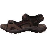 Rohde - Sandaal - Zwart - Leer en Nubuck - Verstelbaar met Klittenband