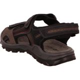 Rohde - Sandaal - Zwart - Leer en Nubuck - Verstelbaar met Klittenband