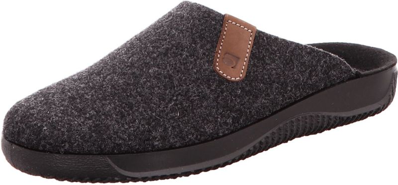 Pantoffel Rohde 2782 Soltau-H Anthrazit Herren-Schuhgröße 45