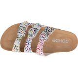 Rohde - Alba - Slippers - Wit/multicolour - Leer