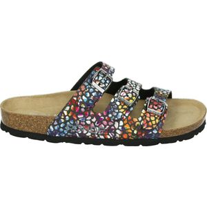 Rohde - Alba - Klompen - Zwart - Synthetisch - Verstelbare Schnallen